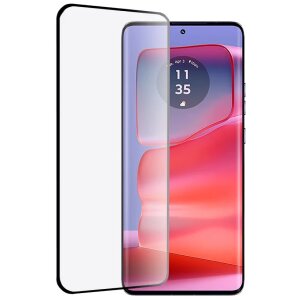 Folie de protectie Ecran OEM pentru Motorola Edge 50 Pro, Sticla Securizata, Full Glue, 5D, Neagra 