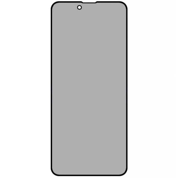 Folie de protectie Ecran Privacy OEM Updated pentru Apple iPhone SE (2025), Sticla Securizata, Full Glue 