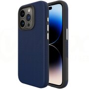 Husa pentru Apple iPhone 12, Vmax, Triangle, Bleumarin 