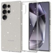 Husa pentru Samsung Galaxy S25 Ultra S938, Tech-Protect, Flexair Glitter, Transparenta 