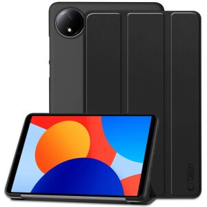 Husa pentru Xiaomi Redmi Pad SE 8.7, Tech-Protect, SmartCase, Neagra 