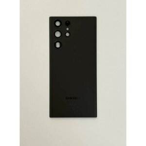 Capac Spate Samsung Galaxy S22 Ultra Black - Original Grade A (Din Dezmembrari)