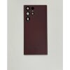 Capac Spate Samsung Galaxy S22 Ultra Burgundy - Original Grade B (Din Dezmembrari)