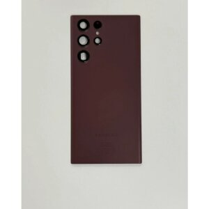 Capac Spate Samsung Galaxy S22 Ultra Burgundy - Original Grade B (Din Dezmembrari)