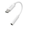 Adaptor Audio USB-C - 3.5mm HOCO LS30, Alb