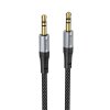 Cablu Audio 3.5mm - 3.5mm HOCO UPA26, 1m, Negru 