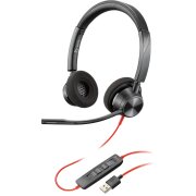 Casti USB-A Plantronics BLACKWIRE BW3320, Negre, Resigilate 202814-01 