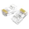 Conector Retea UGREEN NW120, RJ45, Cat6, Set 100 bucati 