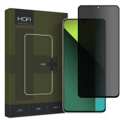 Folie de protectie Ecran Privacy HOFI PRO+ pentru Xiaomi Redmi Note 13 Pro 4G / Note 13 5G / Note 13 Pro 5G, Sticla Securizata, Full Glue 