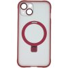Husa MagSafe pentru Apple iPhone 13, OEM, Ring, Rosie 