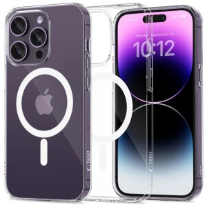 Husa MagSafe pentru Apple iPhone 14 Pro, Tech-Protect, Flexair, Transparenta 