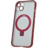 Husa MagSafe pentru Apple iPhone 15, OEM, Ring, Rosie 