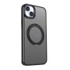 Husa MagSafe pentru Apple iPhone 16, OEM, Ring  Rotating, Neagra 