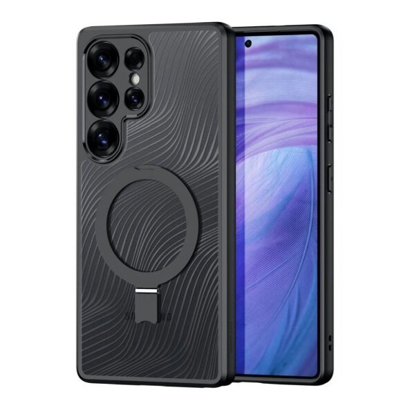 Husa MagSafe pentru Samsung Galaxy S25 Ultra S938, DUX DUCIS, Aimo Mag, Neagra 