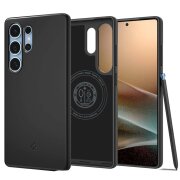 Husa MagSafe pentru Samsung Galaxy S25 Ultra S938, Spigen, Thin Fit, Neagra ACS08946 