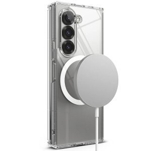 Husa MagSafe pentru Samsung Galaxy Z Fold6 F956, Ringke, Fusion, Transparenta, Resigilata 