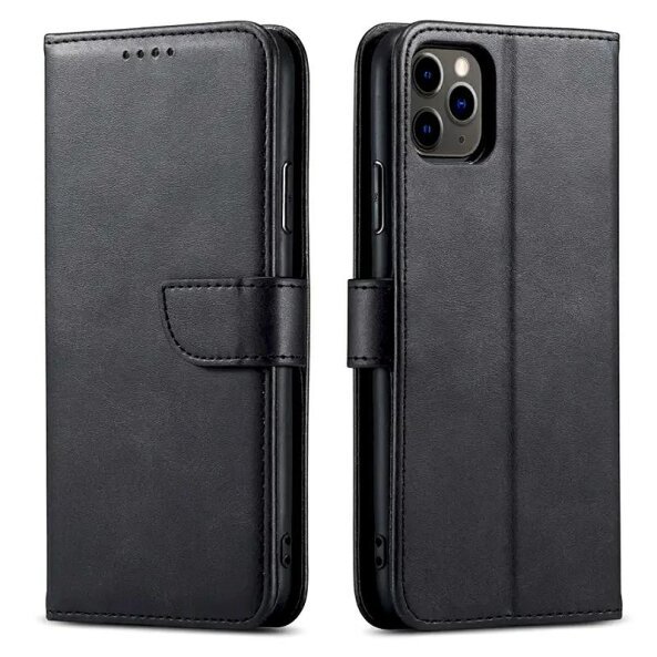 Husa pentru Samsung Galaxy A06 A065, OEM, Marva Wallet, Neagra 