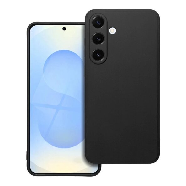 Husa pentru Samsung Galaxy S25+ S936, OEM, Matt, Neagra 