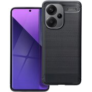 Husa pentru Xiaomi Redmi Note 13 Pro+, OEM, Carbon, Neagra 