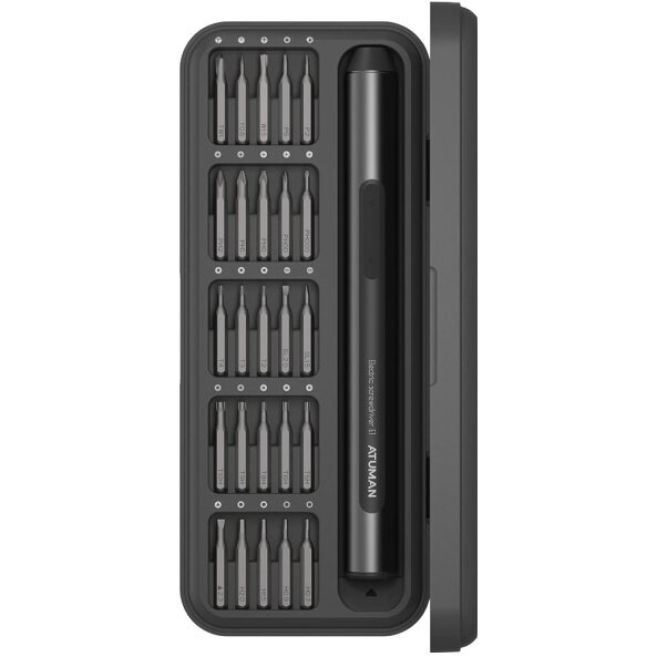 Surubelnita Electrica ATuMan E1, 25in1, Gri, Resigilata 