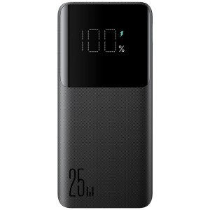 Baterie Externa Joyroom JR-PBF20, 10000mAh, 25W, QC + PD, 1 x USB-C - 2 x USB-A, Neagra 