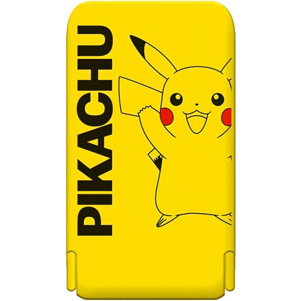 Baterie Externa OTL Pokemon Pikatchu, 5000mAh, 20W, PD + FQI, 1 x QI - 1 x USB-C, Galbena PK1191 