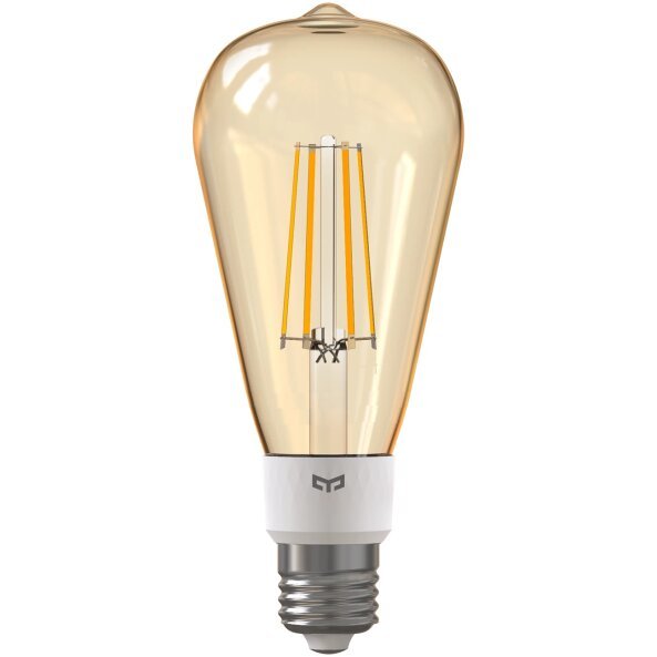 Bec Filament Yeelight ST64, Wi-Fi, E27, 6W, 2000K, 500lm YLDP23YL 