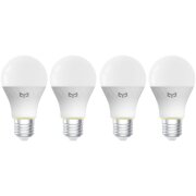 Bec LED Yeelight W4 Lite, Wi-Fi, E27, 9W, 2700K - 6500K, 806lm, Set 4 bucati, Alb YLQDP-0012 