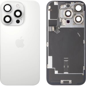 Capac Baterie Apple iPhone 16 Pro, Alb (White Titanium), Swap 