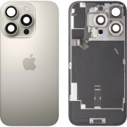 Capac Baterie Apple iPhone 16 Pro, Bej (Natural Titanium), Swap 