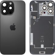 Capac Baterie Apple iPhone 16 Pro Max, Negru (Black Titanium), Swap 