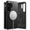 Husa MagSafe pentru Samsung Galaxy S25 Ultra S938, Ringke, Onyx, Neagra 