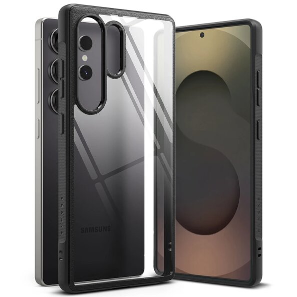 Husa pentru Samsung Galaxy S25 Ultra S938, Ringke, Fusion Bold, Neagra 