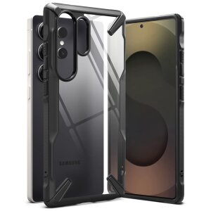 Husa pentru Samsung Galaxy S25 Ultra S938, Ringke, Fusion X, Neagra 