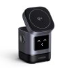 Incarcator Retea Wireless UGREEN W709 Uno 2in1, 15W, 1.67A, Negru 