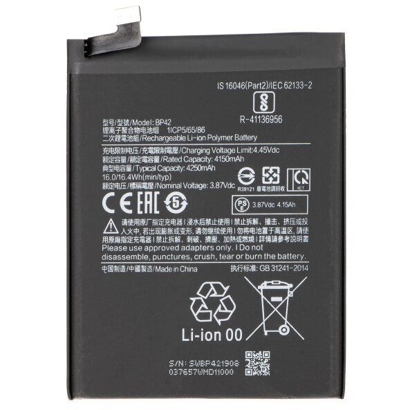 Acumulator pentru Xiaomi Mi 11 Lite 5G / 11 Lite, BP42 
