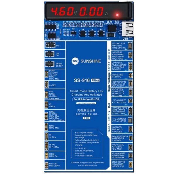 Alimentator Placa Sunshine SS-916 pentru iPhone / Android 