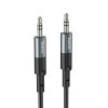 Cablu Audio 3.5mm - 3.5mm HOCO UPA22, 1m, Negru 
