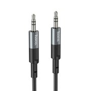 Cablu Audio 3.5mm - 3.5mm HOCO UPA23, 1m, Gri 