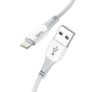Cablu Date si Incarcare USB-A - Lightning HOCO X70, 18W, 1m, Alb 