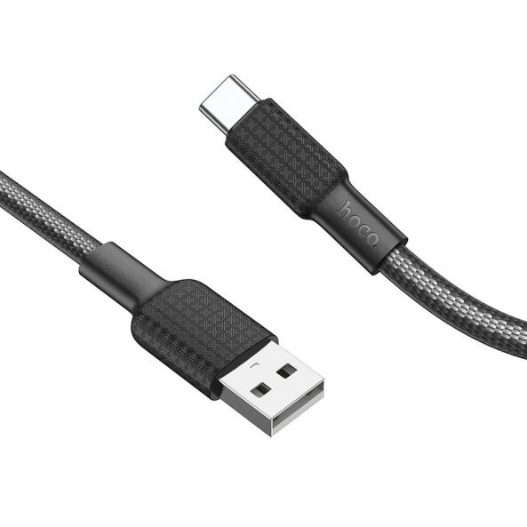 Cablu Date si Incarcare USB-A - USB-C HOCO X69, 18W, 1m, Negru 