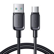 Cablu Date si Incarcare USB-A - USB-C Joyroom A14, 18W, 1.2m, Negru 