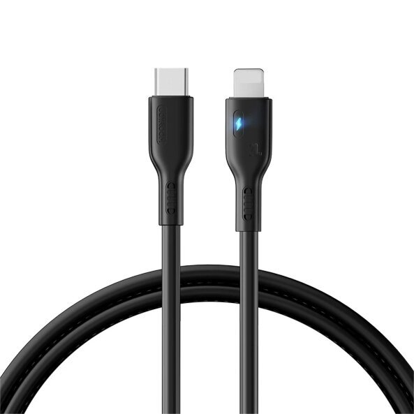 Cablu Date si Incarcare USB-C - Lightning Joyroom A13, 20W, 1.2m, Negru 