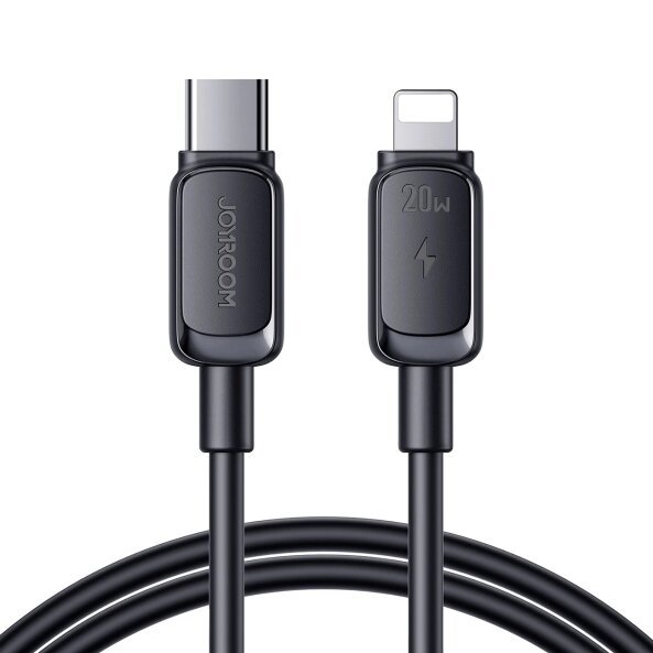 Cablu Date si Incarcare USB-C - Lightning Joyroom A14, 20W, 1.2m, Negru 