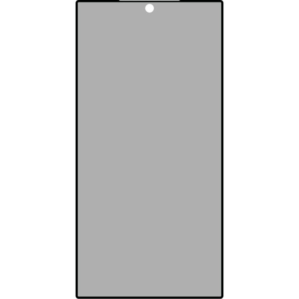 Folie de protectie Ecran Privacy Bear pentru Samsung Galaxy S24 Ultra S928, Sticla Securizata, Full Glue 