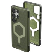 Husa MagSafe pentru Samsung Galaxy S25 Ultra S938, Urban Armor Gear, Essential Armor, Verde 