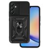 Husa pentru Samsung Galaxy A34 A346, OEM, Slide Camera Armor, Neagra 