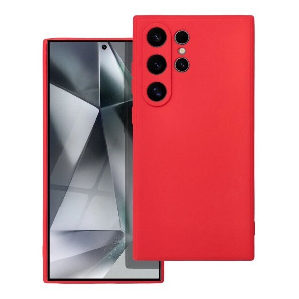 Husa pentru Samsung Galaxy S24 Ultra S928, OEM, Soft, Rosie 