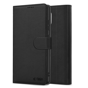 Husa pentru Xiaomi Redmi Note 14 4G, Tech-Protect, Wallet, Neagra 