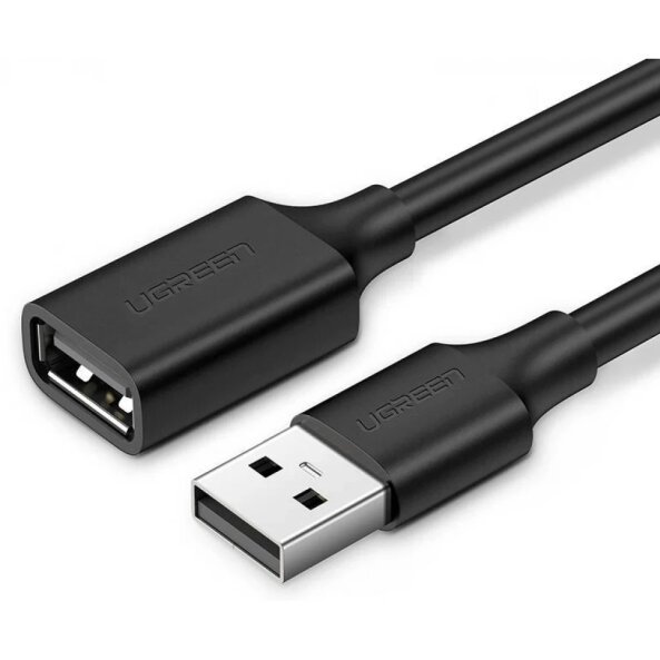 Prelungitor USB UGREEN US103, 1.5m, Negru 